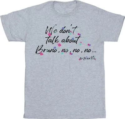 Produktbild von Disney - "Encanto We Don't Talk About Bruno No No" T-Shirt für Damen BI49834 (XXL) (Grau)