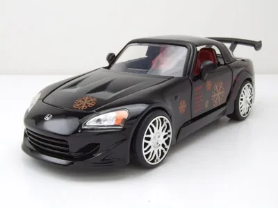 Produktbild von Honda S2000 1995 schwarz Johnny Fast & Furious Modellauto 1:24 Jada Toys