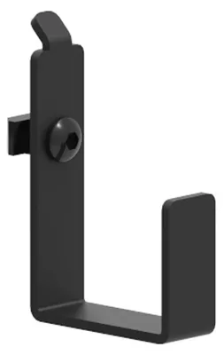 Produktbild von ErgoXS HOOKB1, Kabelhaken, Schwarz, 1 Stück(e)