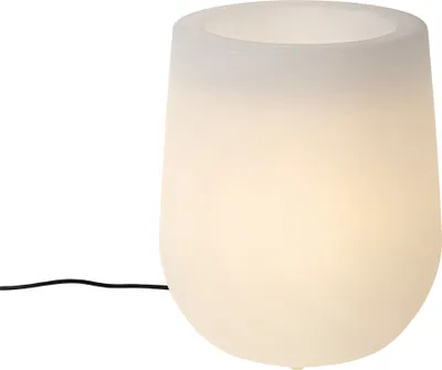 Produktbild von Außenstehleuchte BlumenTopf Weiß IP44 BlumenTopf