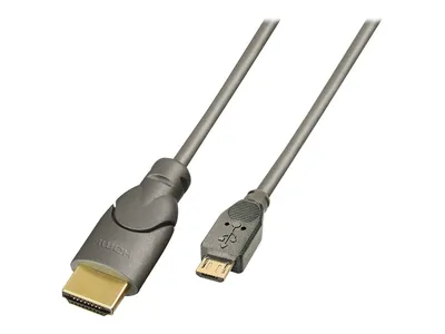 Produktbild von LINDY Kabel Micro USB MHL an HDMI Typ A 1080p 2m