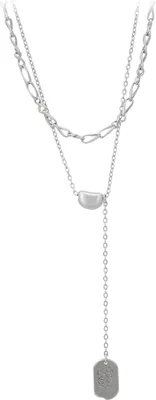 Produktbild von joella damen halskette - silber, one size