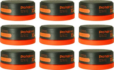 Produktbild von Pro Hair Wax X5 Strong Hold Orange / Men 9x150 ml