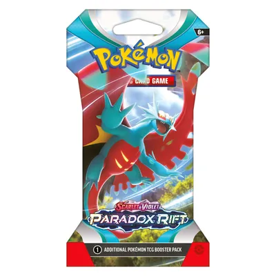 Produktbild von Pokemon SV04 Paradox Rift Sleeved Booster Englisch