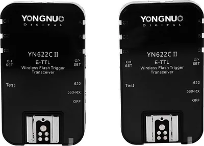 Produktbild von Satz von zwei Yongnuo YN622C II Funkauslösern für Canon