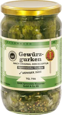 Produktbild von DDR Gurken Spreewälder Gewürzgurken Spreewaldgurken
