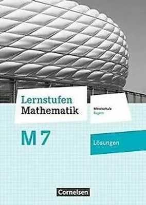 Produktbild von Lernstufen Mathematik - 7. Jahrgangsstufe - Mittelschule Bayern - Lösungen zum Schülerbuch