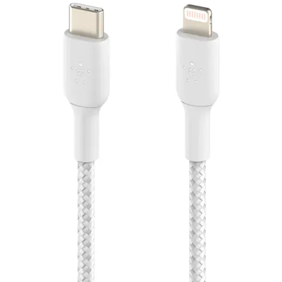Obrázok produktu pre Belkin CAA004BT2MWH, 2 m, Lightning, USB C, Samec, Samec, Biela