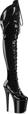 Produktbild von FLAMINGO-3014 Damen Boots von Pleaser, Schwarz EU 38, US 8