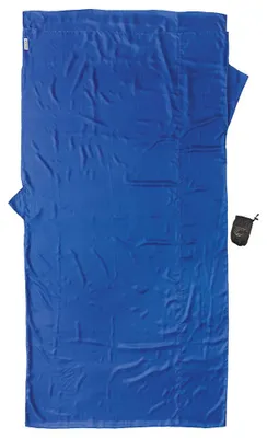 Produktbild von Cocoon TravelSheet XL Seide Hüttenschlafsack (Wärmeleistung +5,3°C / Max. Körpergröße 210cm / Gewicht 0,22kg) ultramarine blue