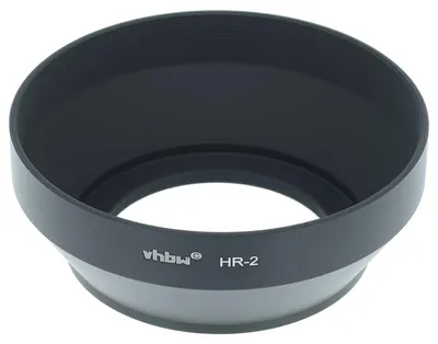 Produktbild von vhbw Gegenlichtblende Ersatz für Nikon HR-2 für Objektiv, Rund, 8,5 cm, schwarz