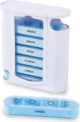 Obrázek produktu pro HomeLife Týdenní dávkovač léků