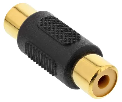 Image de InLine® 99315 Audio Adapter, Cinch Buchse an Cinch Buchse,