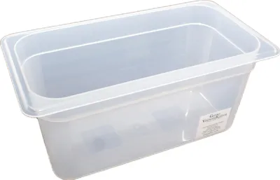 Image de 1 pièce Récipient GN 1/3 150 mm en polypropylène Transparent Récipient Gastronorm