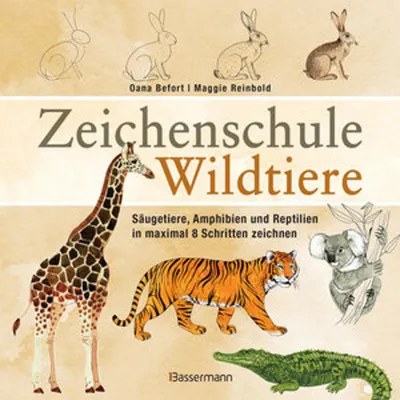 Produktbild von Zeichenschule Wildtiere