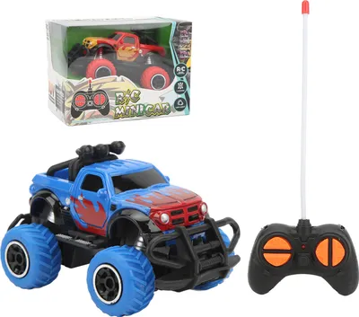 Immagine prodotto di 1:43 scala RC auto fuori strada telecomando elettrico per bambini giocattolo per ragazzi ragazze oltre 3 anni blu
