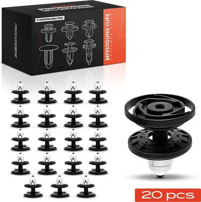 Obrázok produktu pre Frankberg 20x montážne spony zadného nárazníka pre VW ID.3 E11 ID.4 E21 T-Cross C11
