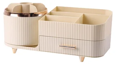 Produktbild von Make-up-Organizer mit großem Fassungsvermögen für den Schreibtisch