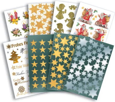 Produktbild von AVERY Zweckform ZDesign Weihnachts Sticker " " 80 Packungen