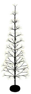 Produktbild von Lumineo Micro LED-Baum 150cm mit 624 Warmweiß-Microbeleuchtung mit Flasheffekt LEDs