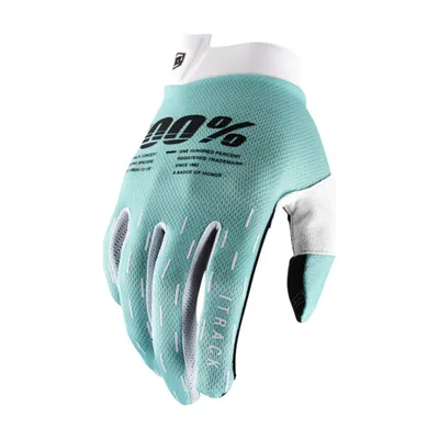 Produktbild von 100% SPEEDLAB Langfinger-Fahrradhandschuhe - ITRACK - Hellblau XL