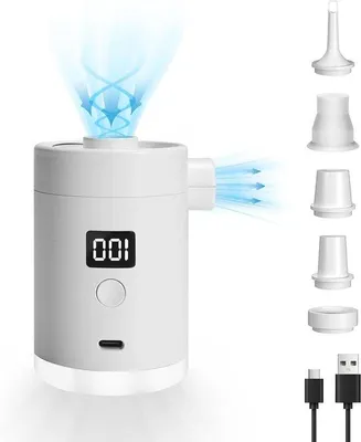 Image de Pompe à air électrique avec batterie 4000 mAh, ultra-rapide, pour piscine
