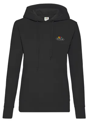 Produktbild von Fruit of the Loom Fruit of the Loom Damen Kapuzenpullover mit kleinem Vintage-Logo