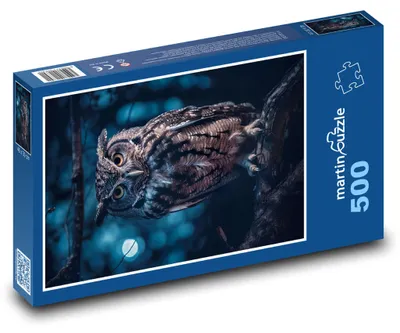 Zdjęcie produktu dla martinpuzzle - Puzzle 500 - Sowa w nocy