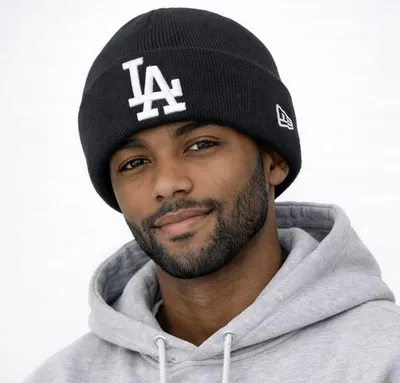 Obrázek produktu pro Čepice New Era Cuff Dodgers, černá