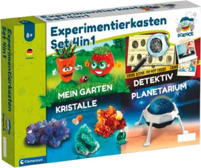 Produktbild von Clementoni Experimentierkasten Set 4-in-1