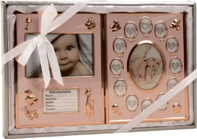 Produktbild von Baby Bilderrahmen Mein erstes Jahr  Bronze 41,5 x 27,5 cm