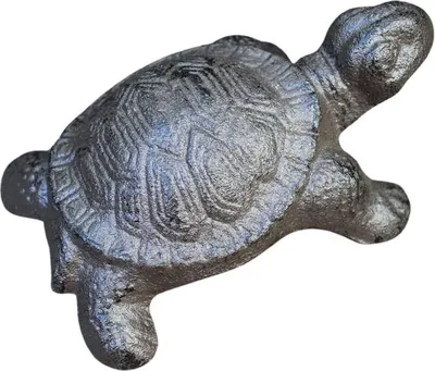 Produktbild von Gartenfigur Schildkröte Gusseisen L15cm