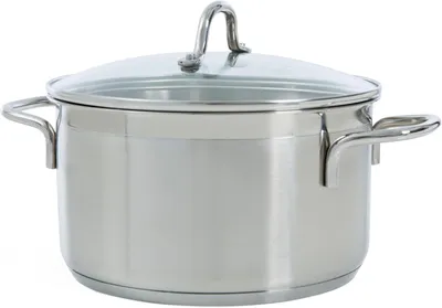Obrázok produktu pre Kastról 20 cm, 2.5 l, nehrdzavejúca oceľ, s pokrievkou, pre varenie