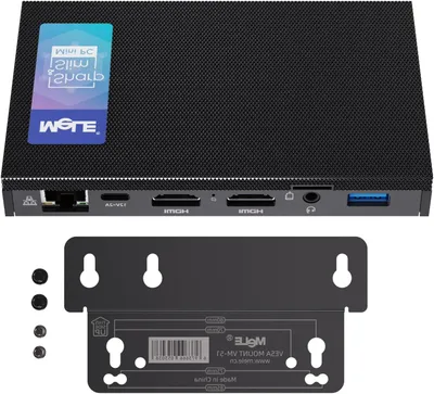 Image de Mini PC - Mini ordinateur - Ordinateur compact - Mini ordinateur de bureau - Ordinateur silencieux - 8 Go / 256 Go