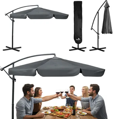 Obrázok produktu pre Slnečník skladací záhradný 6 segmentový 350 cm s poťahom Plonos PL-880