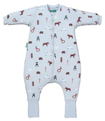 Productafbeelding van Winter slaapzak voor baby's, met afneembare mouwen en sokken