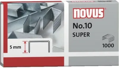 Produktbild von Heftklammern Nr. 10 verzinkt VE=20x1000 Stück