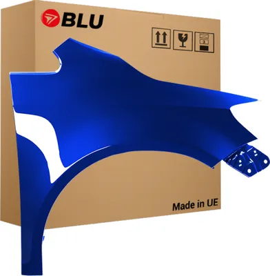 Image de BLU Aile Compatible avec VW Volkswagen Golf V+ / Golf 5 PLUS LD5Q Droite Blau SchattenBlau | 2005-2009 | Avant | Peint| Prêt à Monter | Acier