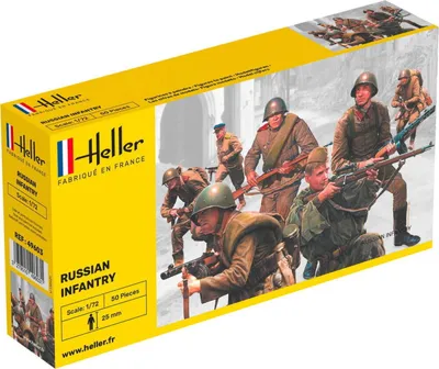 Zdjęcie produktu dla Heller Rosyjska piechota 1:72
