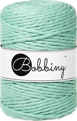 Immagine prodotto di Bobine di cordoncino per macramè 5 mm 100 m Jelly Mint