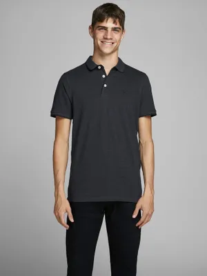 Immagine prodotto di jack and jones polo uomo jack and jones 12136668 paulos dark grey melange