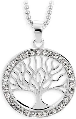 Zdjęcie produktu dla JSB Bijoux drzewo życia z kryształami Swarovski® (biały)