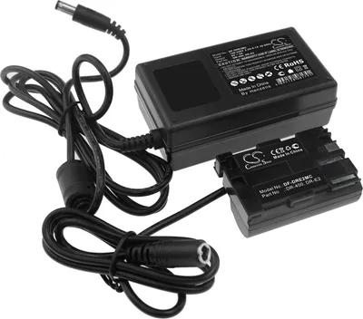 Image de DF-DRE2MC Chargeur compatible avec [Canon] EOS 10D, EOS 20D, EOS 20Da, EOS 30D, EOS 40D, EOS 50D, EOS 5D, EOS D30, EOS D60 remplace 5738A001, C59-700