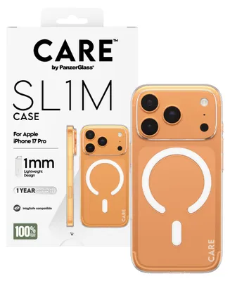 Productafbeelding van CARE telefoonhoesje SL1M, transparant, met MagSafe, voor iPhone 17 Pro