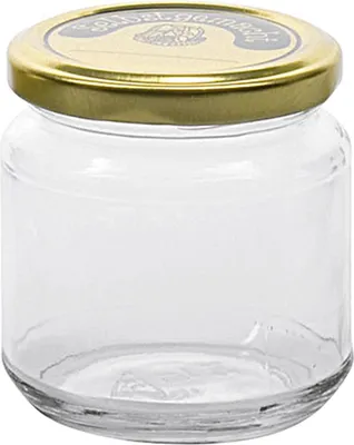 Produktbild von Schraubdeckelglas mit 66mm TO-Deckel selbstgemacht 220 ml