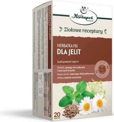 Produktbild von Darmtee fix 20*2g HERBAPOL KRAKÓW