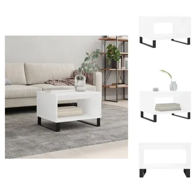Produktbild von vidaXL Couchtisch Weiß 60x50x40 cm Holzwerkstoff -  Couchtische