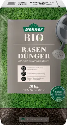 Produktbild von Dehner Bio Rasendünger, 20 kg, für ca. 400 qm