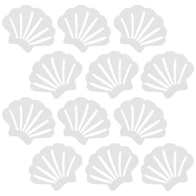 Image de Lot de 12 autocollants antidérapants pour baignoires, autocollants de sécurité pour douches, autocollants antidérapants, tapis antidérapants pour surfaces, baignoires pour enfants, douches, escaliers et surfaces glissantes.