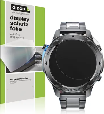 Produktbild von 6x Schutzfolie für HIRREO DM2G-A matt Displayschutzfolie Folie Display Schutz dipos
